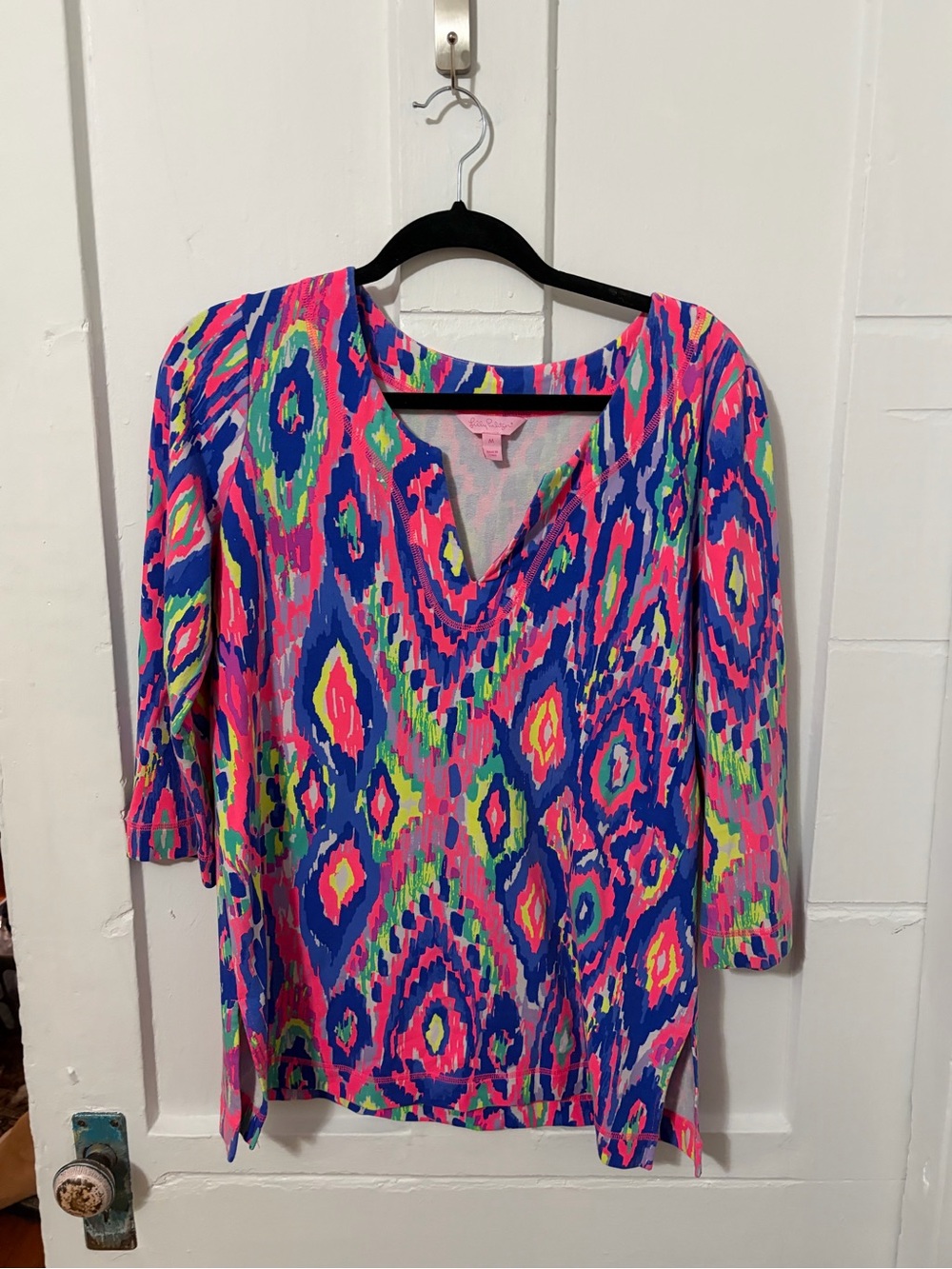 Lilly Pulitzer UPF 50+ Justina Tunic Top in Stretch Terry
Luminescent